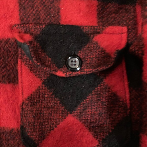 Vintage Wool Flannel Coat - Picture 3 of 3